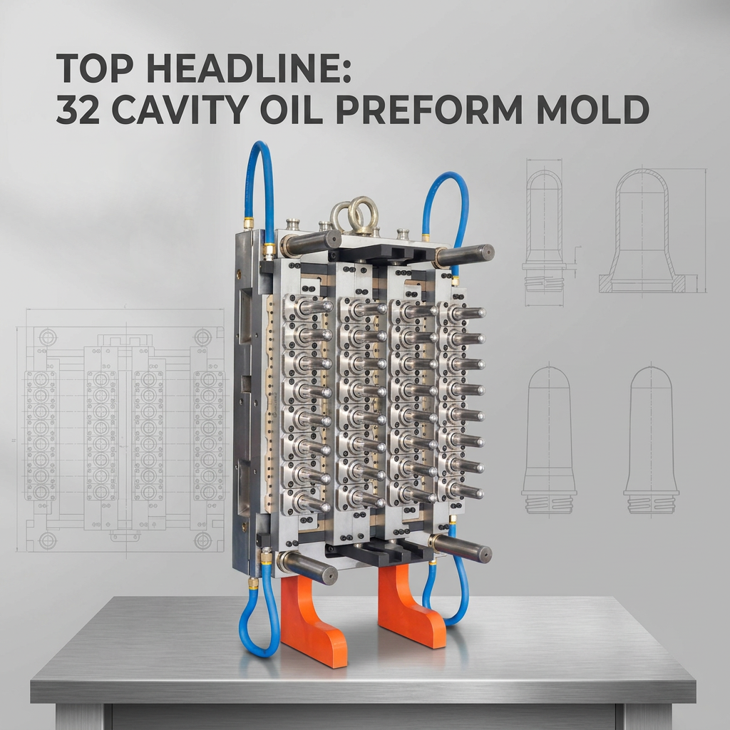 Technical Deep-Dive: Engineering Innovations Behind Our 32-Cavity High-Precision Edible Oil PET Preform Mould